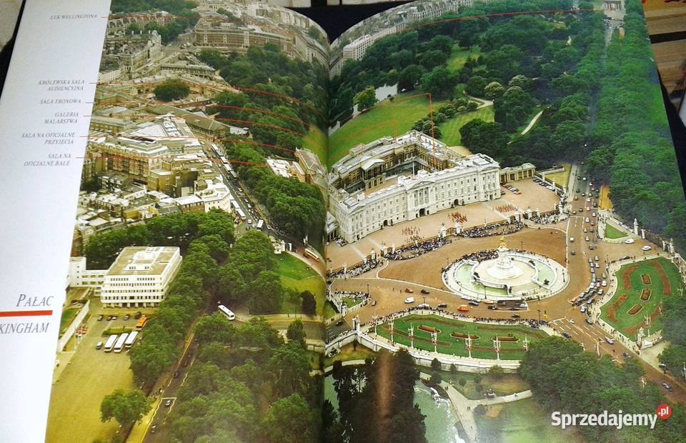 Londyn 161 kolorowych ilustracji Plan centrum Chełm