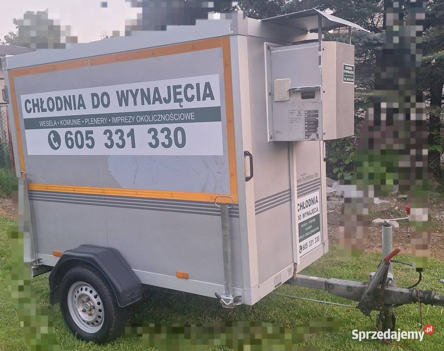 Przyczepa przyczepka chłodnia