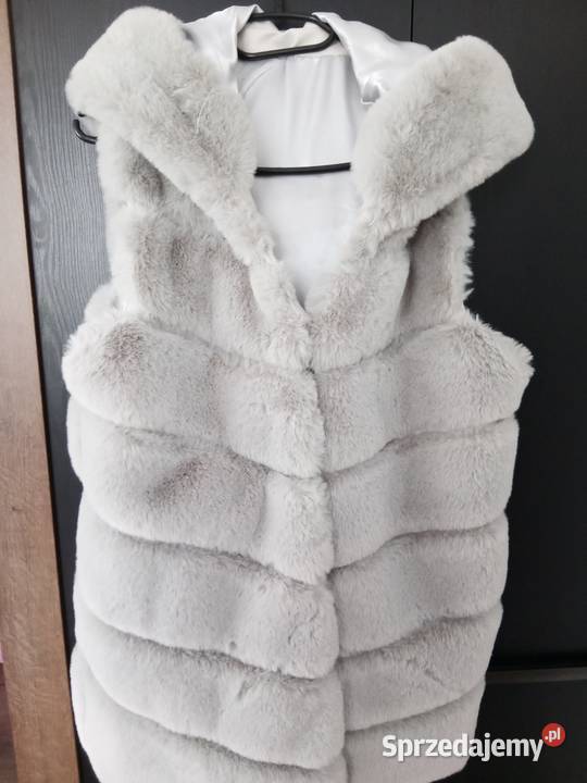 Bezrękawnik damski z imitacji futra Hrubieszów