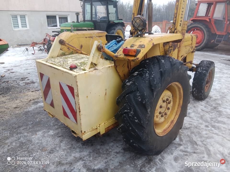 Ładowarka traktor z turem MF Massey Ferguson mazowieckie Bulkowo