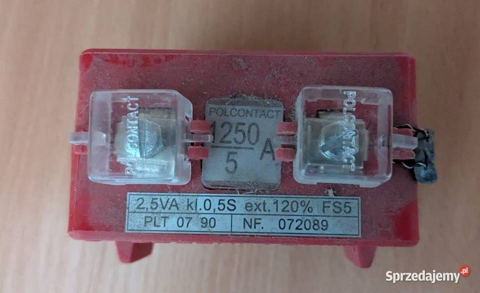 Przekładnik prądowy Polcontact JSN2 12505A Klasa Warszawa