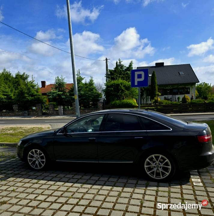 Audi A6 C6 28 V6 Fotele SLine BiXenon skrętny Rok produkcji 2009 lubuskie Pszczew