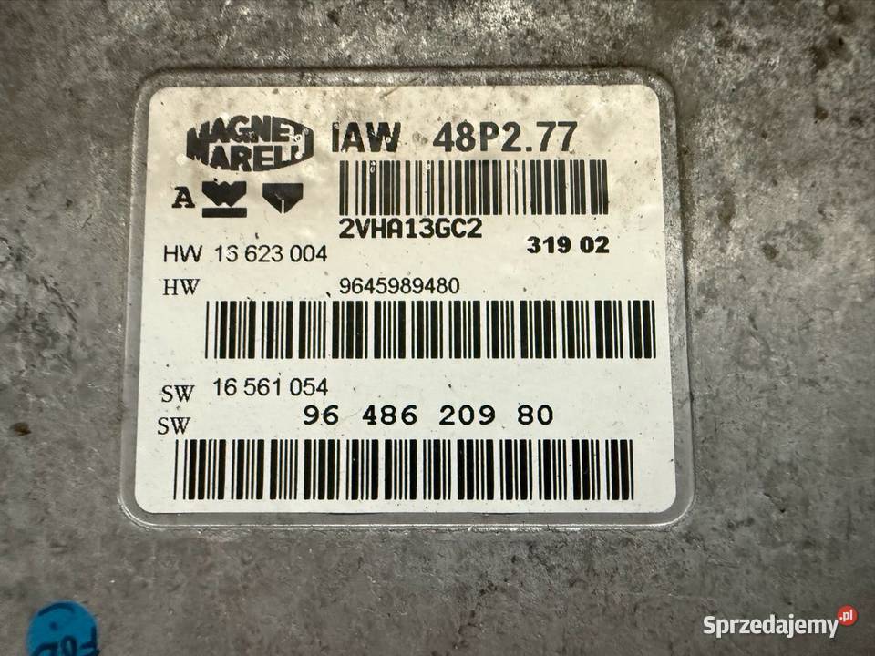 Komputer moduł silnika Peugeot Citroen 11 Ostrzeszów