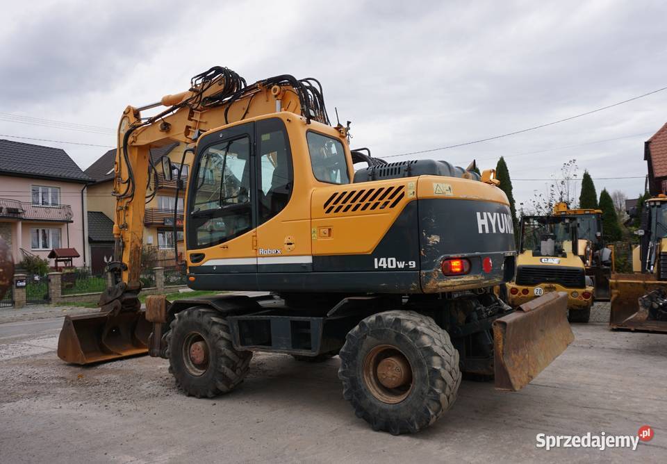 Koparka kołowa Hyundai Robex 140W 2015 Koparki Jeziorko