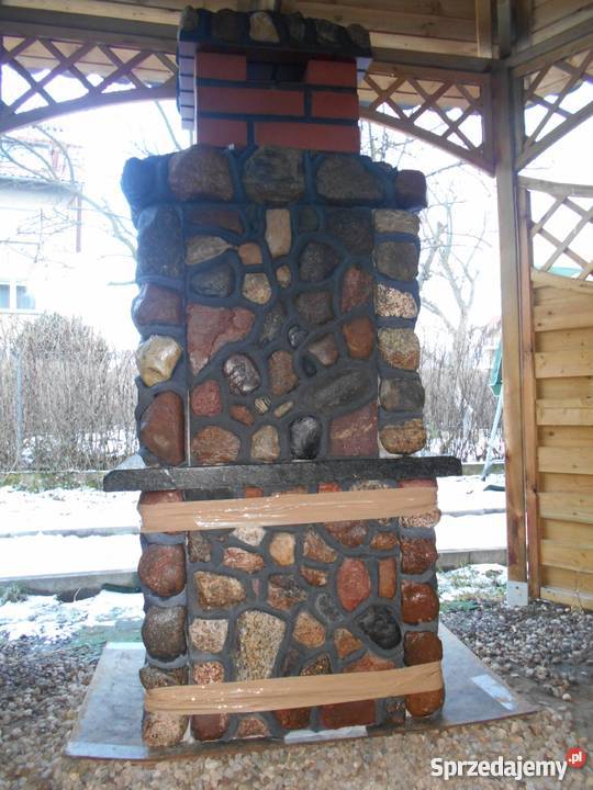 Grill ogrodowy z kamienia Grillowanie Kętrzyn