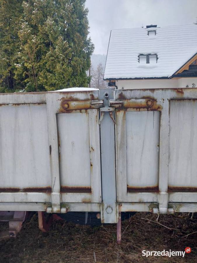 Przyczepa cięzarowa rolnicza burtowe Zakopane