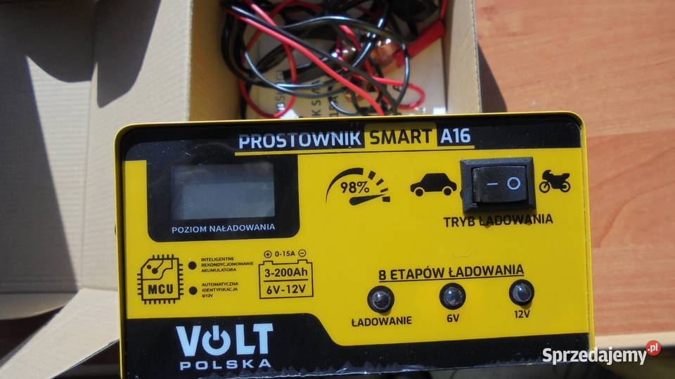 Prostownik mikroprocesorowy Smart A 16 6V12V 15 mazowieckie