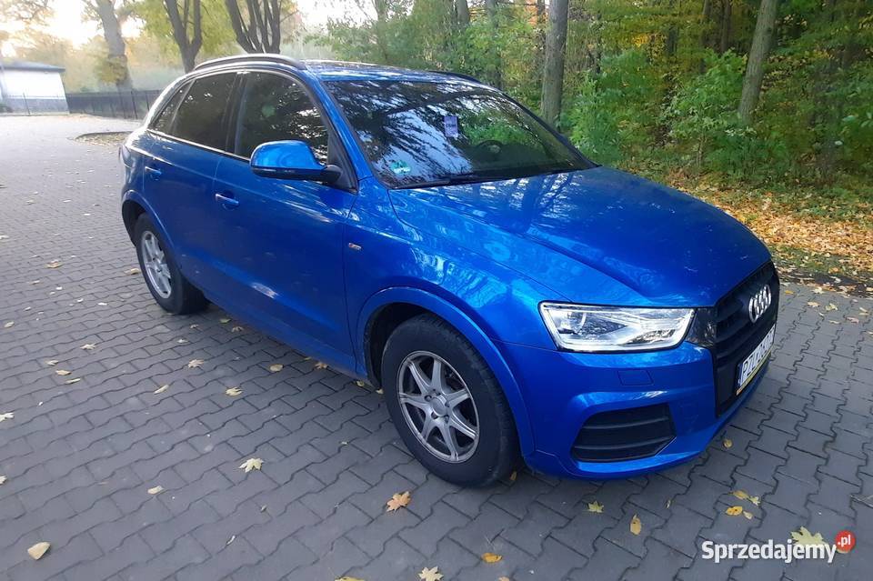 Audi Q3 2016r 2x sline manual panorama hak skóry nieuszkodzony Q3 Jastrowie