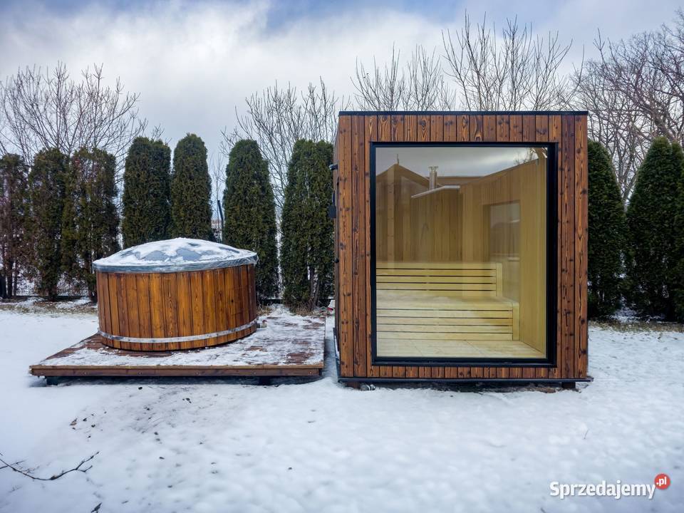 Sauna Fińska RelaxOne LoftoweDomy 2 osoby wersja sprzedam