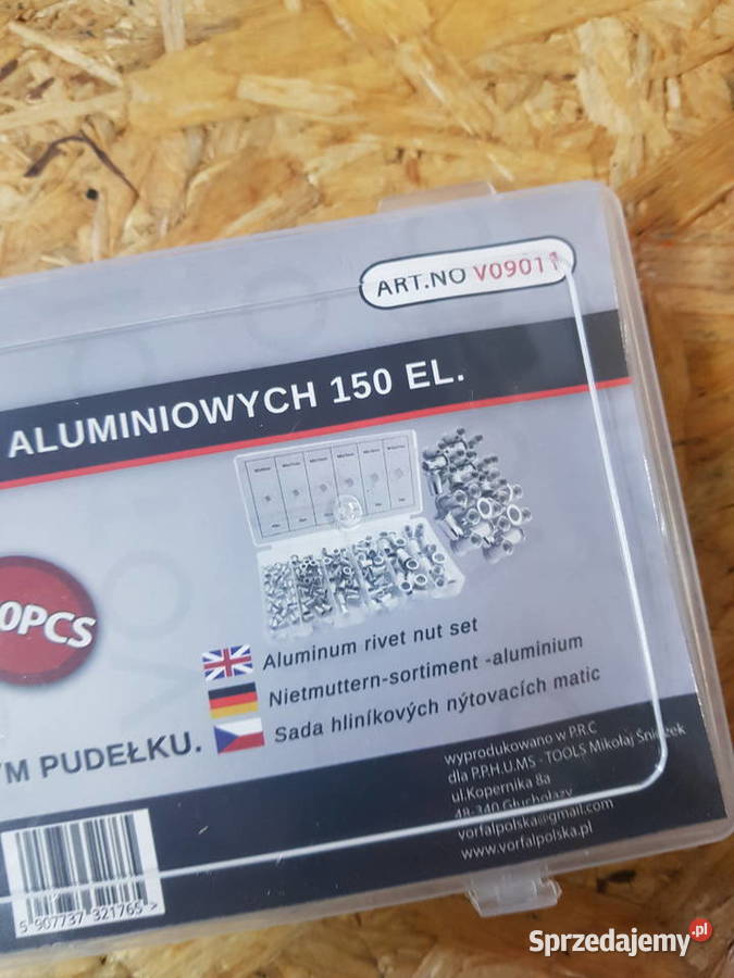 NITONAKRĘTKI ALUMINIOWE M3 M5 M6 M8 M10 150 Głogowa