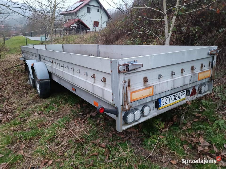 1901 Boeckmann dłużyca przyczepa xxl 2t dmc Boeckman