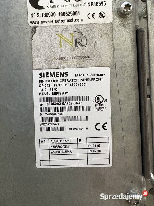 Siemens 6FC52100DF200AA0 6FC52030AF020AA1 mazowieckie