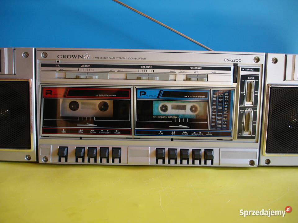 Radiomagnetofon CROWN CS2200L Zielona Góra