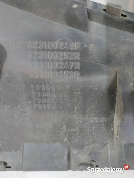 ATRAPA GRILL PRZÓD 08R 623100243R Opel Vivaro I