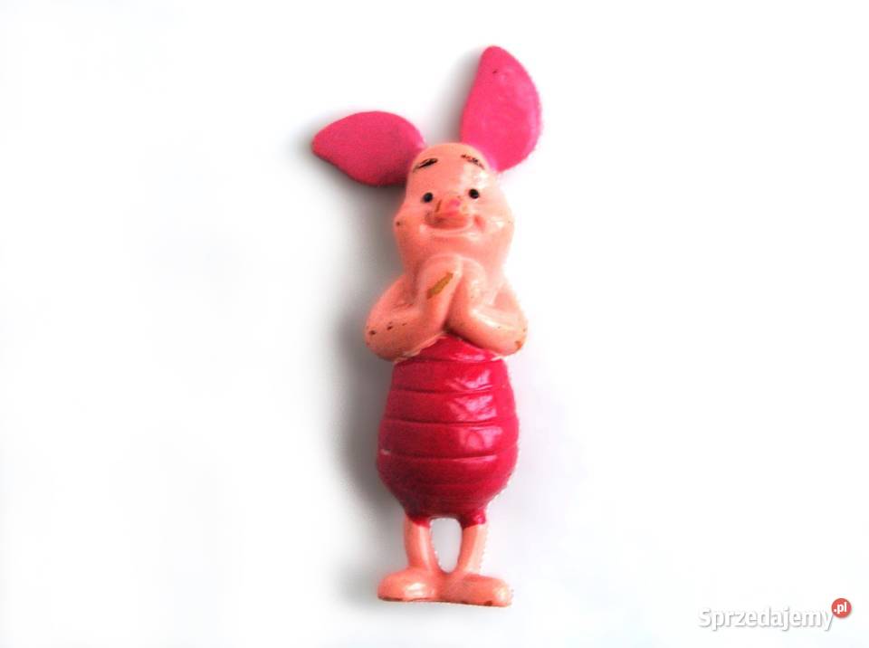 Prosiaczek Kubuś Puchatek figurka plastikowa różowy Lublin