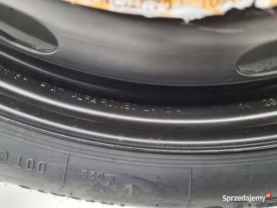 KOŁO DOJAZDOWE ZAPASOWE Alfa Romeo 159 13570 R16 Chełm