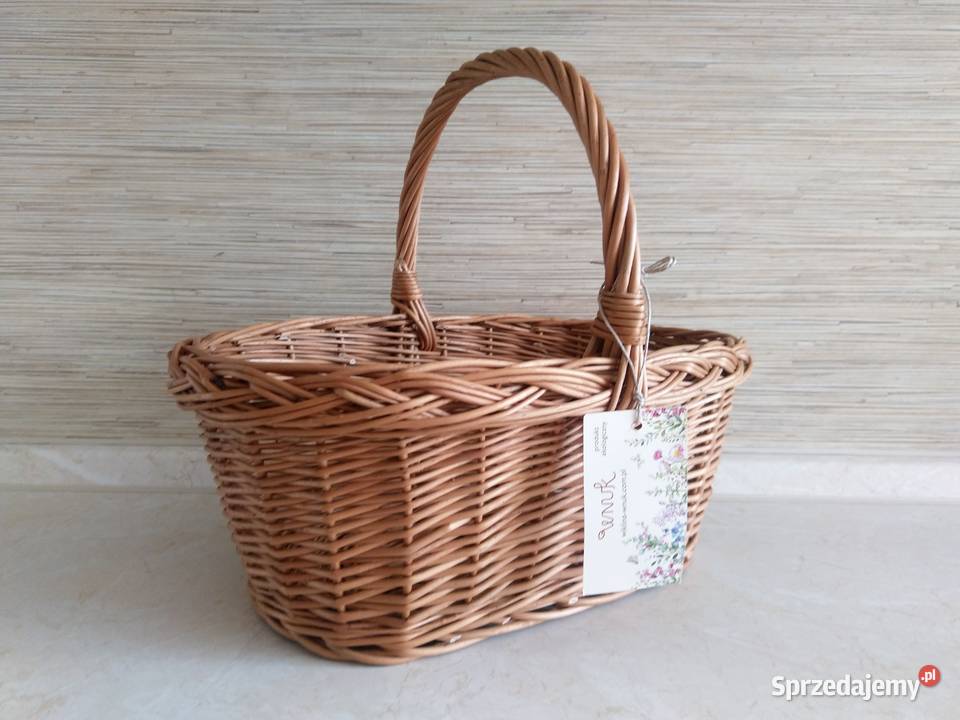 NAJTANIEJ Koszyk Wiklinowy Na Grzyby Kosz Na Zabrze