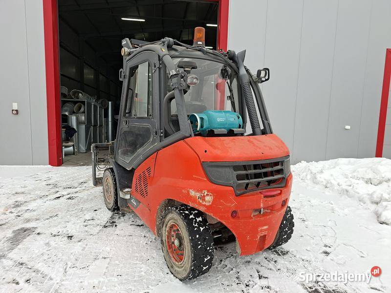 Wózek widłowy LINDE H40T02 4t LPG 34m 55kW Warszawa