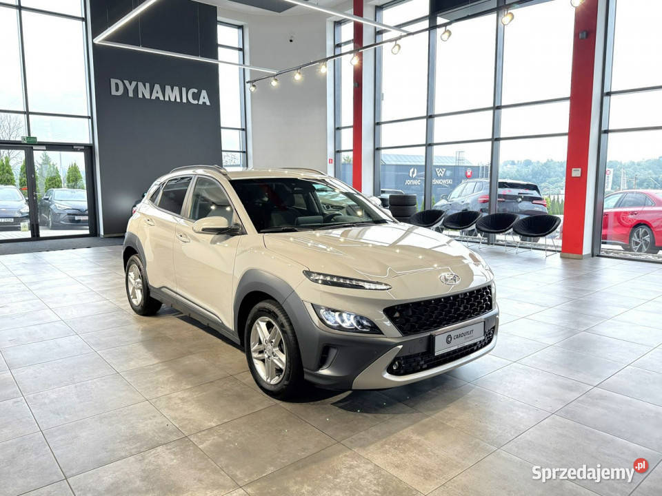 Hyundai Kona Style 10TGDI 120 DCT 2022 r salon I 1000cm3 małopolskie Myślenice