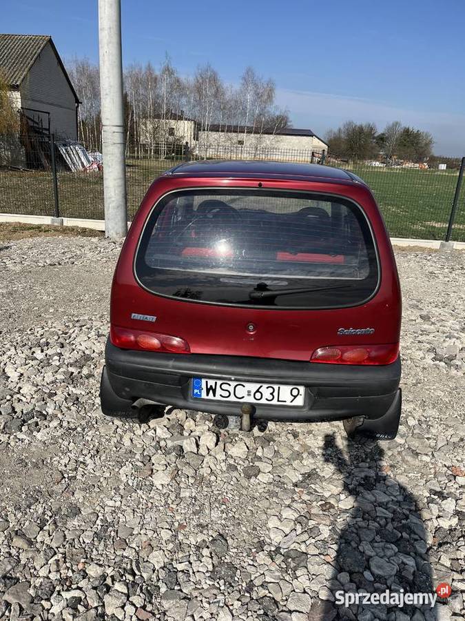 Fiat secento 11 2003 90000 kupiony w polskim salonie