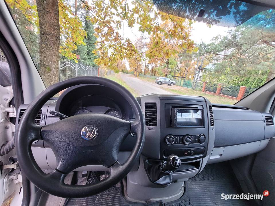 Volkswagen Crafter brygadówka 6 osob wysoki manualna Otwock