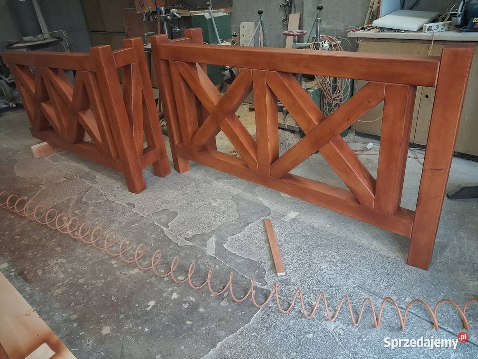 Balustrada drewniana Gniezno