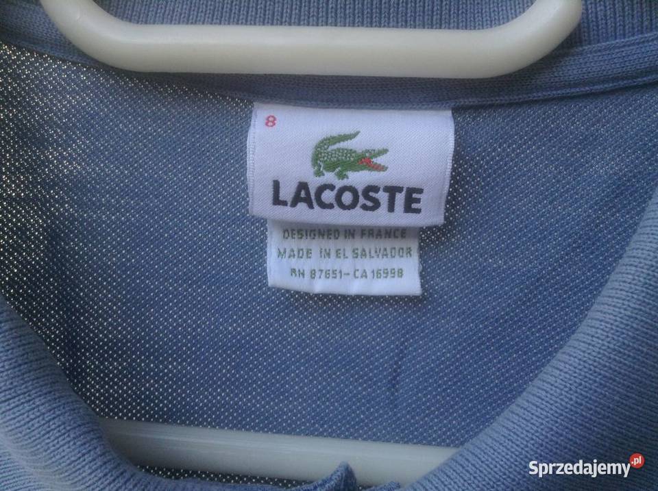 LACOSTE koszulka męska polo krrękaw100 baw XL8 Opole