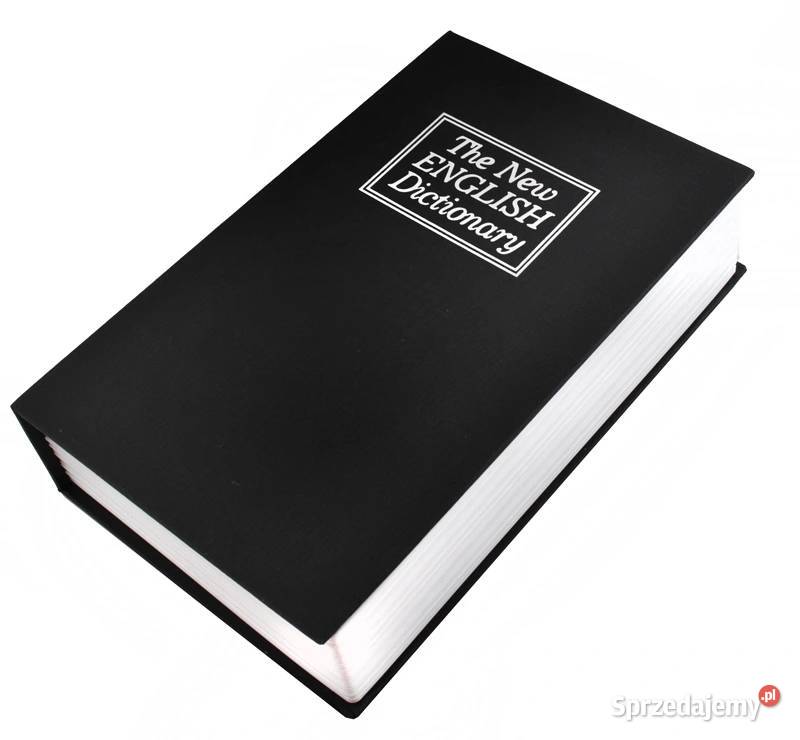 N123 Kasetka Książka metalowa na pieniądze sejf Pozostałe Zabrze