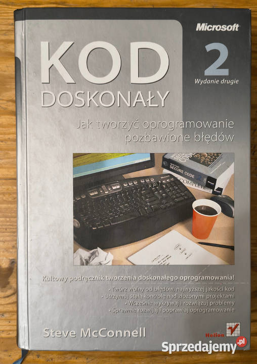 Kod doskonały microsoft 2 Steve McConnell Sosnowiec