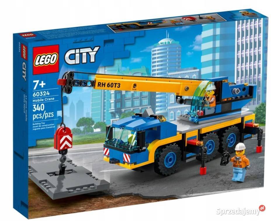 LEGO City Budowa Samochód 60324 Żuraw Auot Dźwig Katowice
