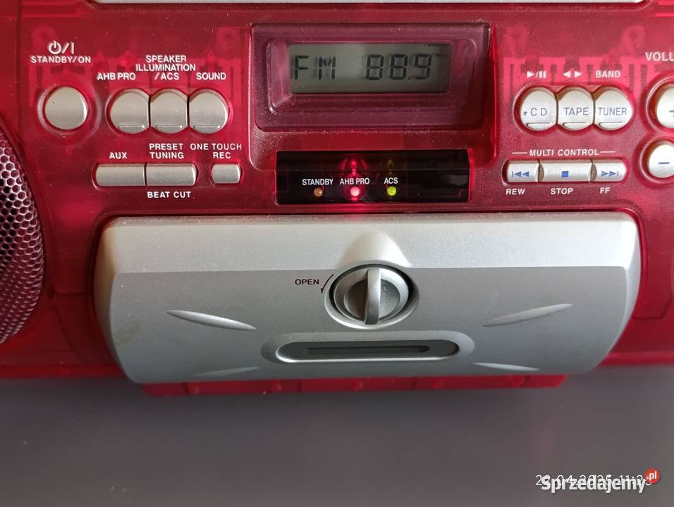 Boombox odtwarzacz CDmagnetofonradio Szczecin