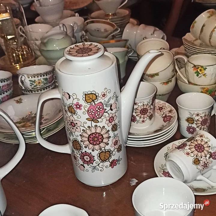 Serwis do kawy na 5 osób Z jabłkami JG Meakin Gdańsk