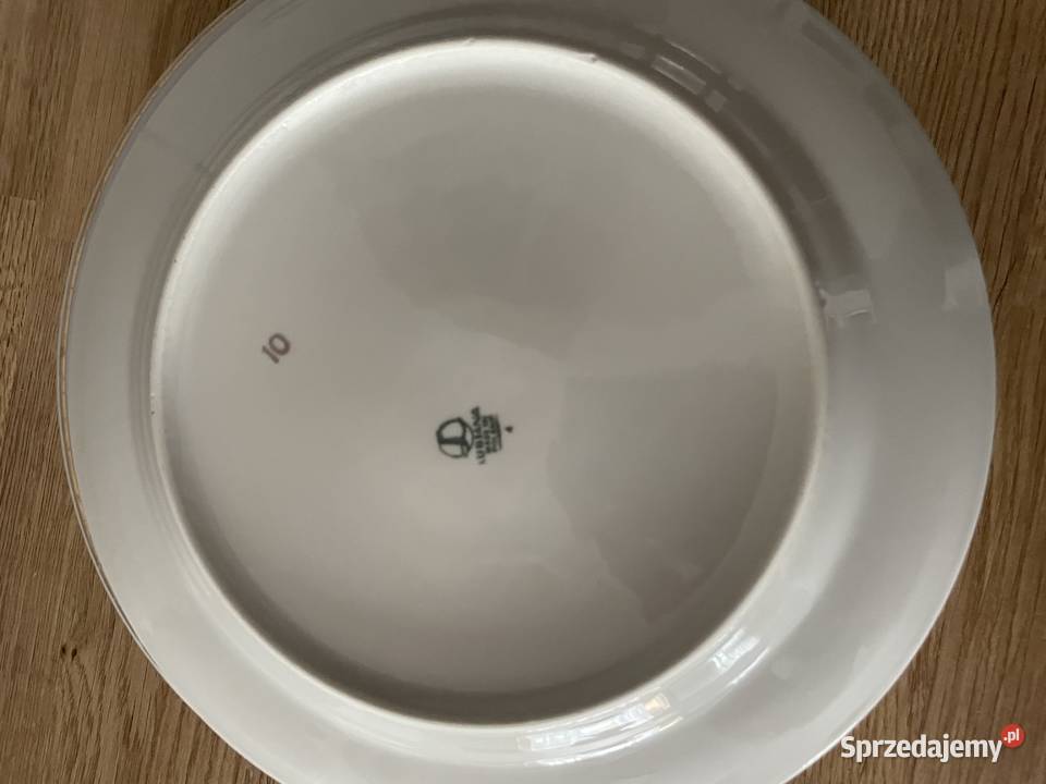 Lubiana wzór kaszubski talerz obiadowy płytki Pruszcz Gdański