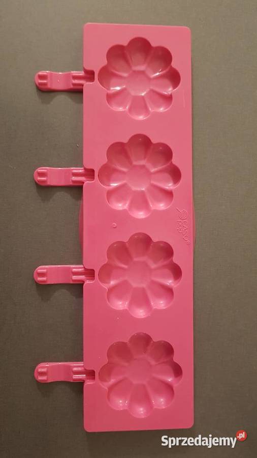 Easy cake pops forma silikonowa różowy Blachy i formy do pieczenia sprzedam