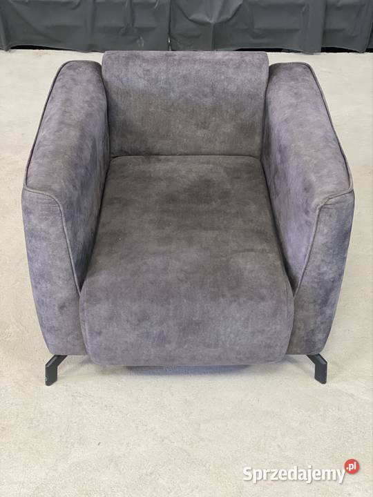 Nowoczesny zestaw wypoczynkowy sofa fotel pufa Budno sprzedam