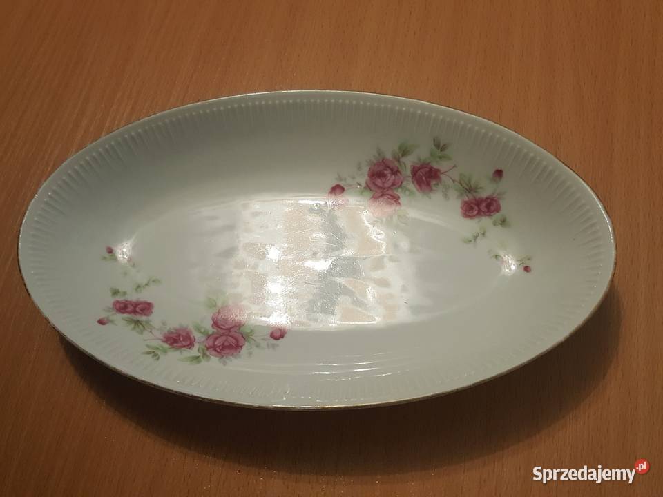 PÓŁMISEK owalny porcelana Włocławek patera w wielkopolskie Złotniki