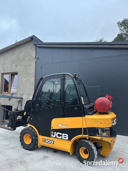 Wózek teleskopowy widłowy JCB TLT30G TCR Wózki widłowe podlaskie Kuzie