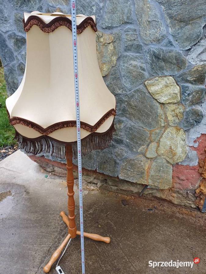 Retro podlogowa lampa z 60 lat Czechoslowacja Lubań
