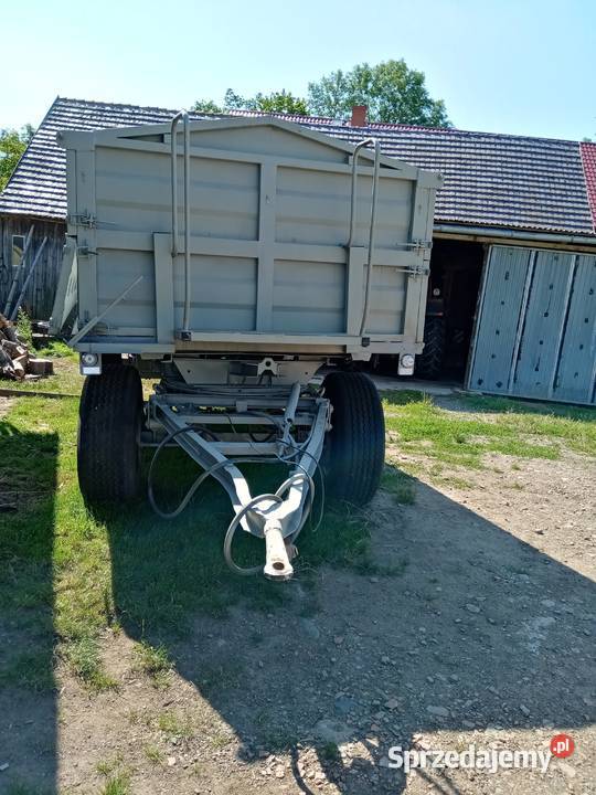 Przyczepa rolnicza HL WH 8011 Wywrotka Haelka nieuszkodzony Bolków sprzedam