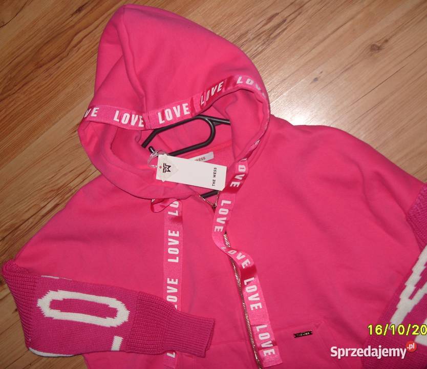 ciepła bluza THE WESS sweterkowe rękawki r ML Rawicz