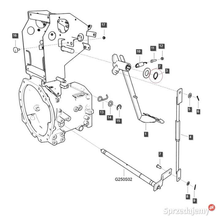Pierścień segera 25 mm LS XJ25 LS MT125 LS MT335 Tajęcina