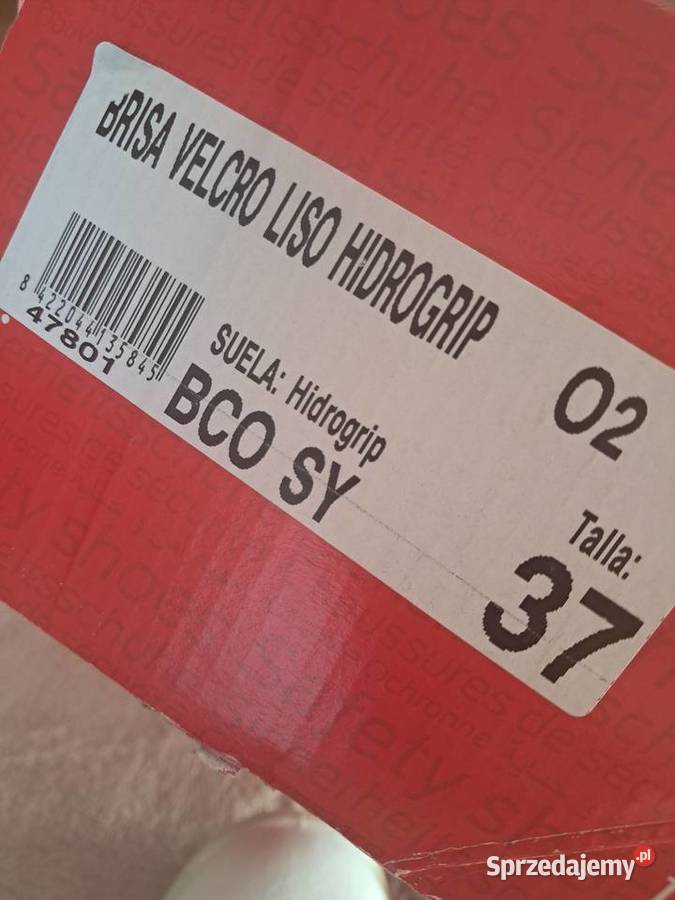 Profesjonalne buty ochronne Panter Hidrogrip