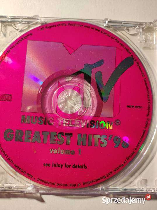 MTV Greatest Hits 98 Volume 1 kolekcjonerska Kielce