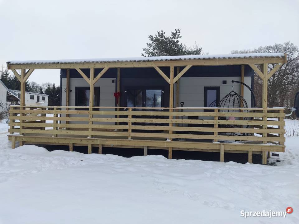 Całoroczny domek mobilny 35m2 plus taras Pruszcz Gdański