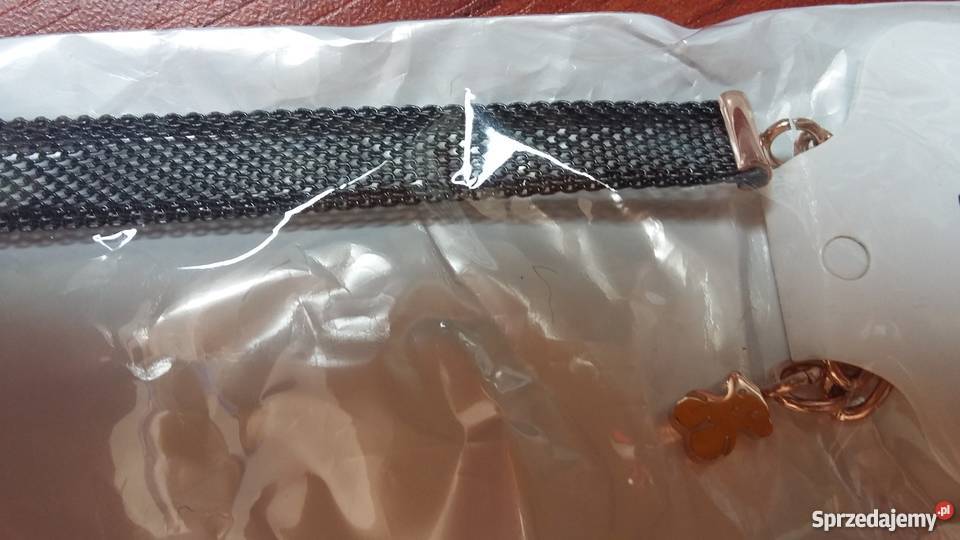 choker z misiem unikatowy Wrocław