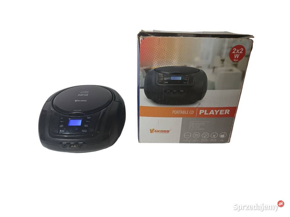 Radioodtwarzacz Vakoss Boombox CD FM USB Katowice