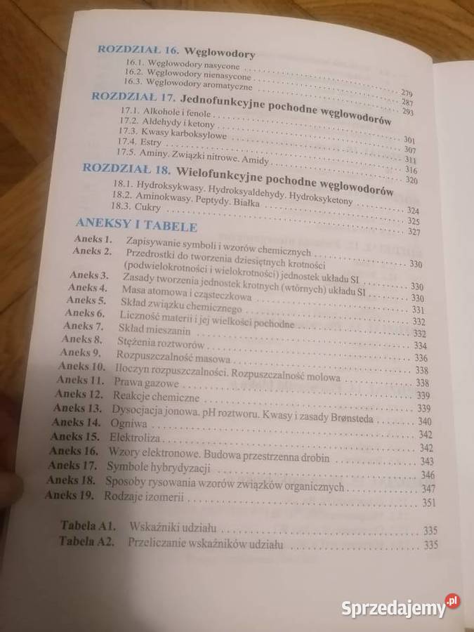 Książki do chemii Gdańsk sprzedam