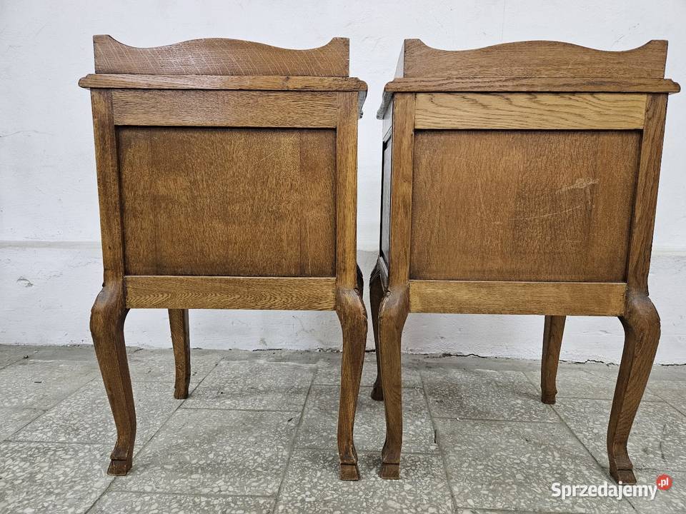 Dwie piękne ludwikowskie szafki nocne Nowy Sącz