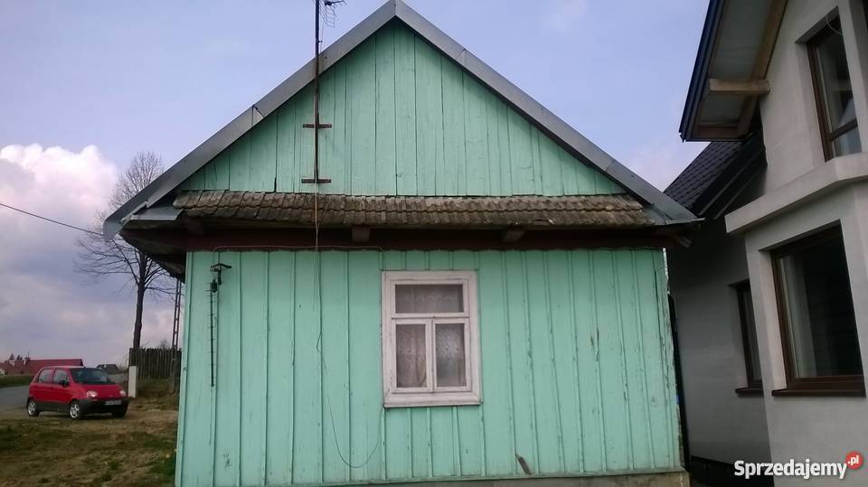 Sprzedam drewniany dom 100zł/m2 małopolskie Kipszna