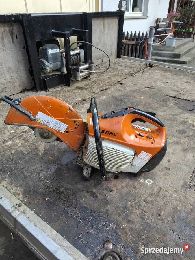 Stihl TS 420 Przecinarka do betonu i stali pomorskie